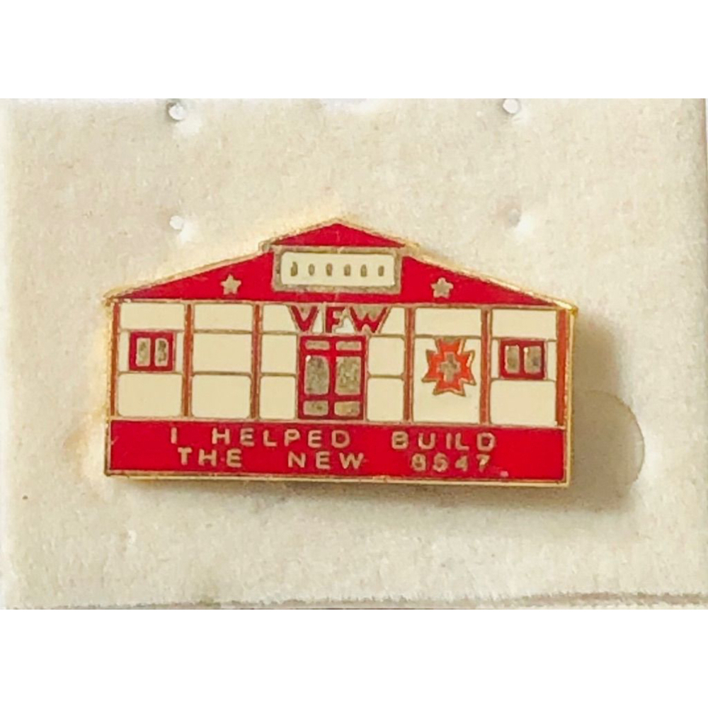 VFW Veterans Foreign Wars Enamel Lapel Pin 8947